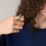 Fossil Harlow Uhrenring Goldig - ES5446