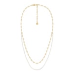 Fossil Heritage Pearl D-Link mehrreihige Halskette - JA7321710