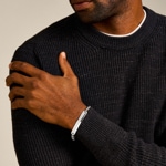 Fossil Knox Gliederarmband Knurled Texture - JF04767040