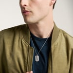 Fossil Knox Halskette Knurled Texture - JF04882040