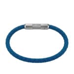 Fossil Knox Silicone Bracelet Knurled Texture Blue