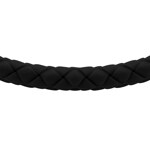 Fossil Knox Bracelet en silicone Knurled Texture Noir   - JF04884040