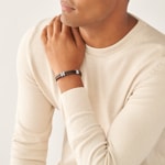 Fossil Leather bracelet Essentials - JF04133040