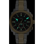 Fossil Machine Chronograph 44mm Two-Tone / Black - FS6159