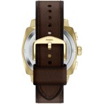Fossil Machine Chronograph 44mm Goldig / Braun - FS6188
