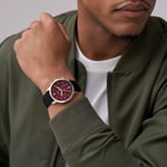 Fossil Neutra Chronograph Red / Black - FS6016