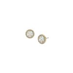 Fossil stud earrings Classic Mother-of-Pearl Gold - JF04868710