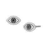 Fossil Ohrstecker Sterling Silver Evil Eye - JFS00583040