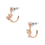 Fossil Stud earrings Vintage Pink Blooms - JF03697791