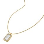 Fossil Raquel Necklace Glitz Mother Of Pearl - JF04997710