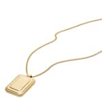Fossil Raquel Collier Pendentif Doré - JF04951710