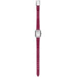 Fossil Raquel Mini Cuir Rose / Argenté 18mm  - ES5466