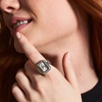 Fossil Raquel Watch Ring Silvery - ES5344