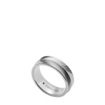 Fossil Bague sceau Harlow Linear Texture - JF04667040