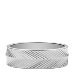 Fossil Bague sceau Harlow Linear Texture - JF04667040