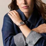 Fossil Scarlette Day-Date Rosé / Grau 34mm - ES5459