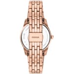 Fossil Scarlette Day-Date Rosé / Grau 34mm - ES5459