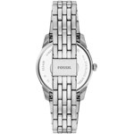 Fossil Scarlette Day-Date Silbrig / Blau 34mm - ES5457