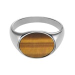 Fossil Signet Ring All Stacked Up - JF04776040