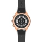Fossil Stella Hybrid Smartwatch HR Leder schwarz - FTW7064