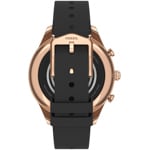 Fossil Stella Hybrid Smartwatch HR Leder schwarz - FTW7064
