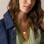 Fossil Sutton Collier Pendentif Heart - JF04958710