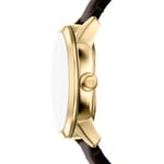 Fossil Townsman Big Tic Goldig / Braun - FS6190