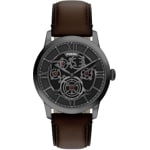 Fossil Townsman Big Tic Grau / Braun