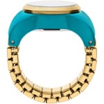 Fossil Uhrenring Goldig / Blau - ES5415