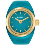 Fossil Uhrenring Goldig / Blau - ES5415