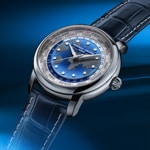 Frederique Constant Manufacture Classic Worldtimer - FC-719BLW3H6