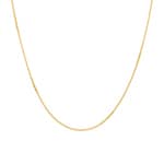 Fuchsschwanzkette 750/18 K Gelbgold 0,7mm