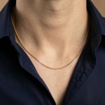 Foxtail Chain 750/18 K Yellow Gold 0.7mm - 1143.09311