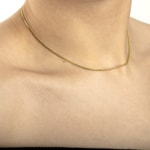 Fuchsschwanzkette 750/18 K Gelbgold 1,2mm - 1135.04195