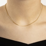 Fuchsschwanzkette 750/18 K Gelbgold 1,2mm - 1135.04195