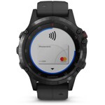 Garmin Fenix 5 Plus Saphir GPS-Multisport Smartwatch HR - 010-01988-01