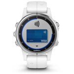Garmin Fenix 5S Plus Saphir GPS-Multisport Smartwatch HR - 010-01987-01