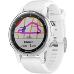 Garmin Fenix 5S Plus Saphir GPS-Multisport Smartwatch HR - 010-01987-01