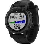 Garmin Fenix 5S Plus Saphir GPS-Multisport Smartwatch HR - 010-01987-03