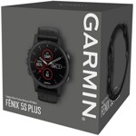 Garmin Fenix 5S Plus Saphir GPS-Multisport Smartwatch HR - 010-01987-03