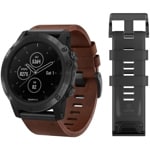 Garmin Fenix 5X Plus Sapphire GPS-Multisport Smartwatch HR - 010-01989-03