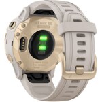 Garmin Fenix 6S Pro Solar Light Gold avec bracelet beige - 010-02409-11