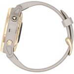 Garmin Fenix 6S Pro Solar Light Gold avec bracelet beige - 010-02409-11