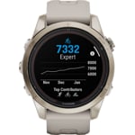 Garmin Fenix 7S Pro Sapphire Solar Beige