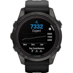 Garmin Fenix 7S Pro Sapphire Solar Black