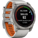 Garmin Fenix 7X Pro Sapphire Solar Blanc / Bleu - 010-02778-15