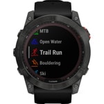 Garmin Fenix 7X Solar Shale Grey / Black