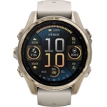 Garmin Fenix 8 - 43mm AMOLED Sapphire Fog Grey / Soft Gold