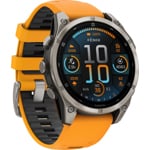 Garmin Fenix 8 - 47mm AMOLED Sapphire Graphit / Spark Orange - 010-02904-11