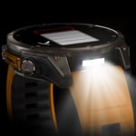 Garmin Fenix 8 - 47mm AMOLED Sapphire Graphit / Spark Orange - 010-02904-11